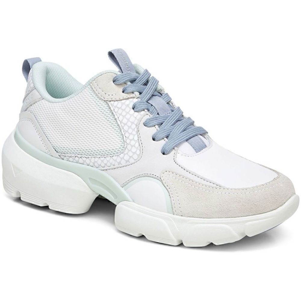 VIONIC - WOMENS VASHER ARIS SUEDE LIZARD LACE UP LEISURE SHOES | 9.5